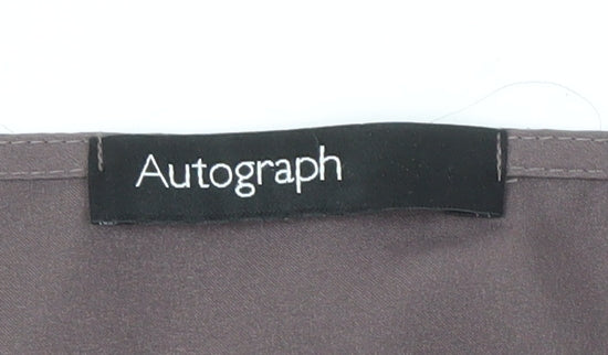 Autograph Women's Grey Blouse, Size 14, Viscose Blend