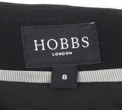 Hobbs Women’s Black Sheath Dress, Size 8 Short Sleeve