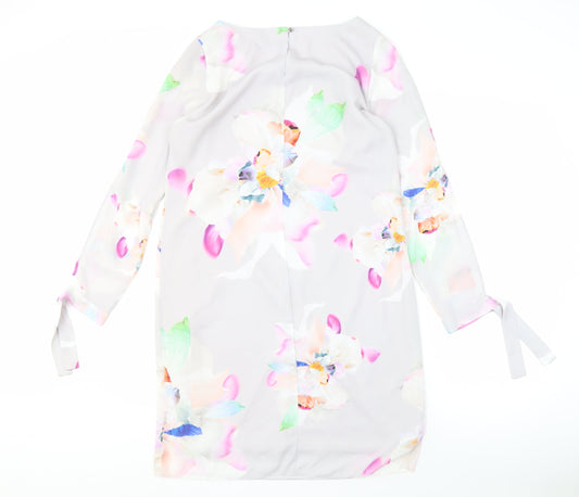 Wallis Women's Multicoloured Size 10 Shift Dress