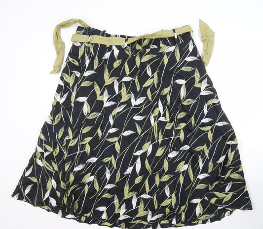 Alex & Co. Women's Multicoloured Floral Skirt Size 20