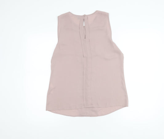 Womens UK Size 12 Warehouse Purple Basic Tank