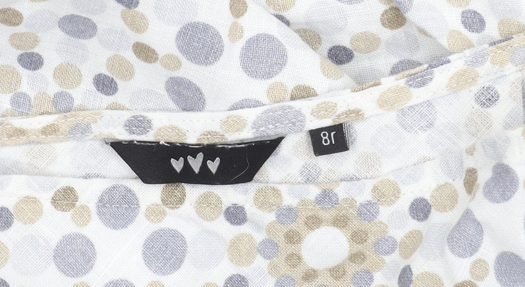 Per Una Women's Multicoloured Polka Dot Skirt Size 8