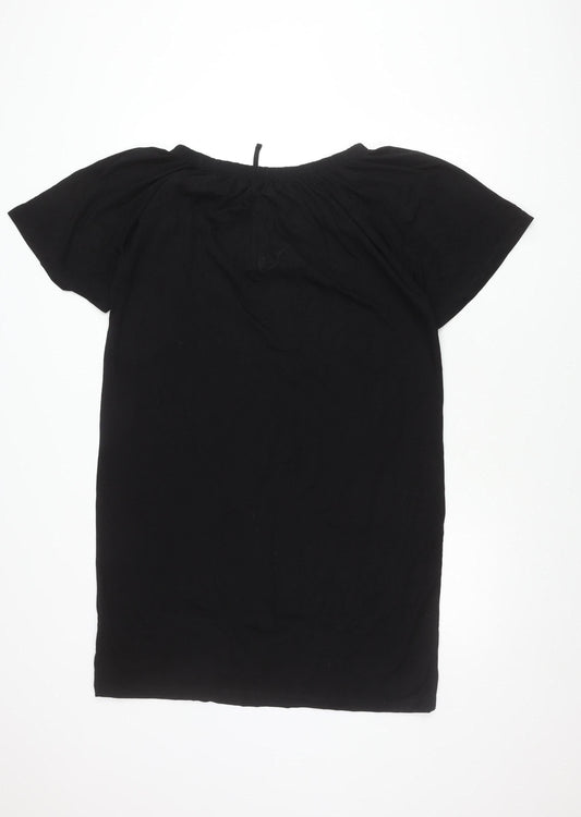 Next Women's Black Size 14 Versatile Knit Dress