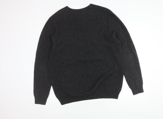 Mens UK Size L Hammond & Co. Grey Pullover Jumper