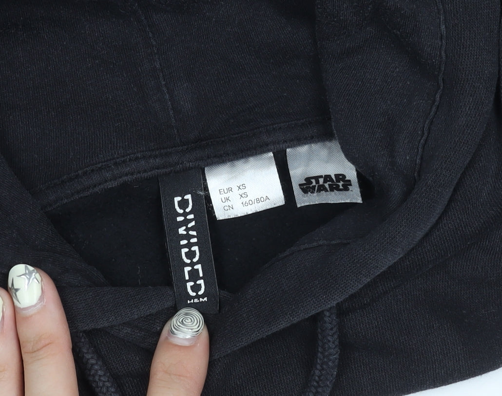 H&M Women’s XS Black Star Wars Hoodie