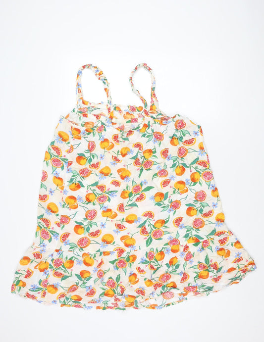 Marks and Spencer Women's Multicoloured Floral Slip Dress