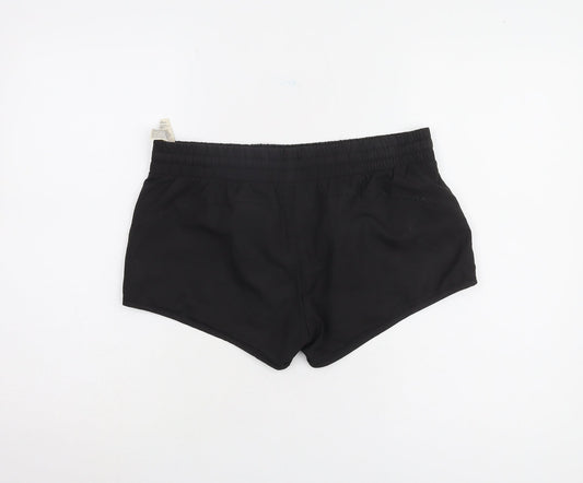 Puma Women's Black Activewear Shorts Size 10
