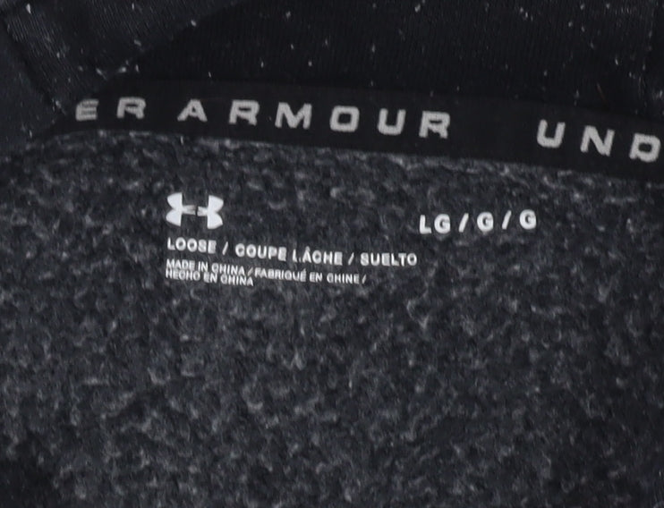 Under Armour Men's Black Full Zip Hoodie L