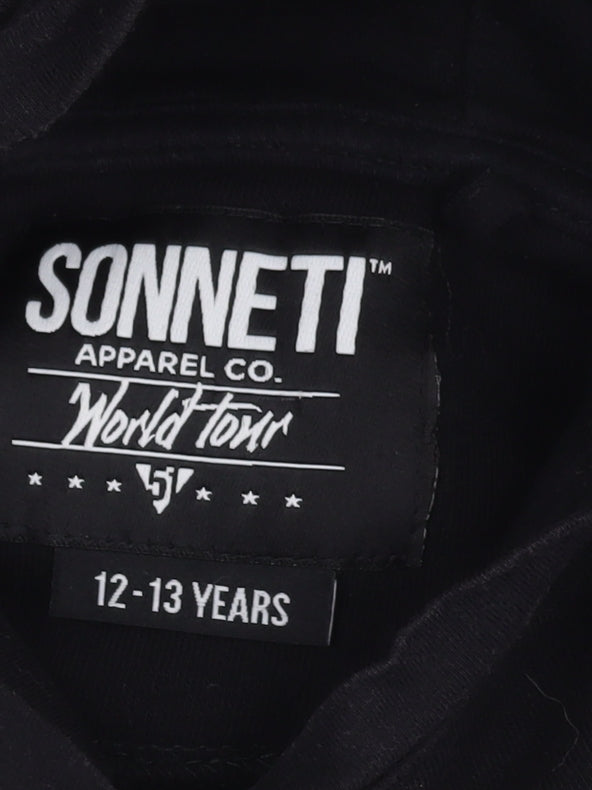 Sonneti Boys Black Hoodie 12-13 Years Pullover Style