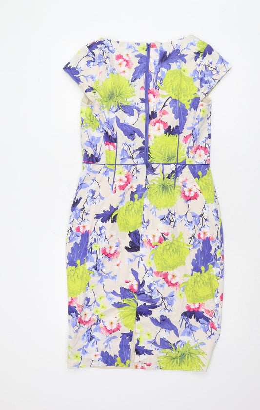 Coast Women's Floral Sheath Dress - Size 12