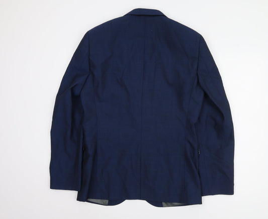 Mens UK Size 40 NEXT Regular Blue Suit Jacket