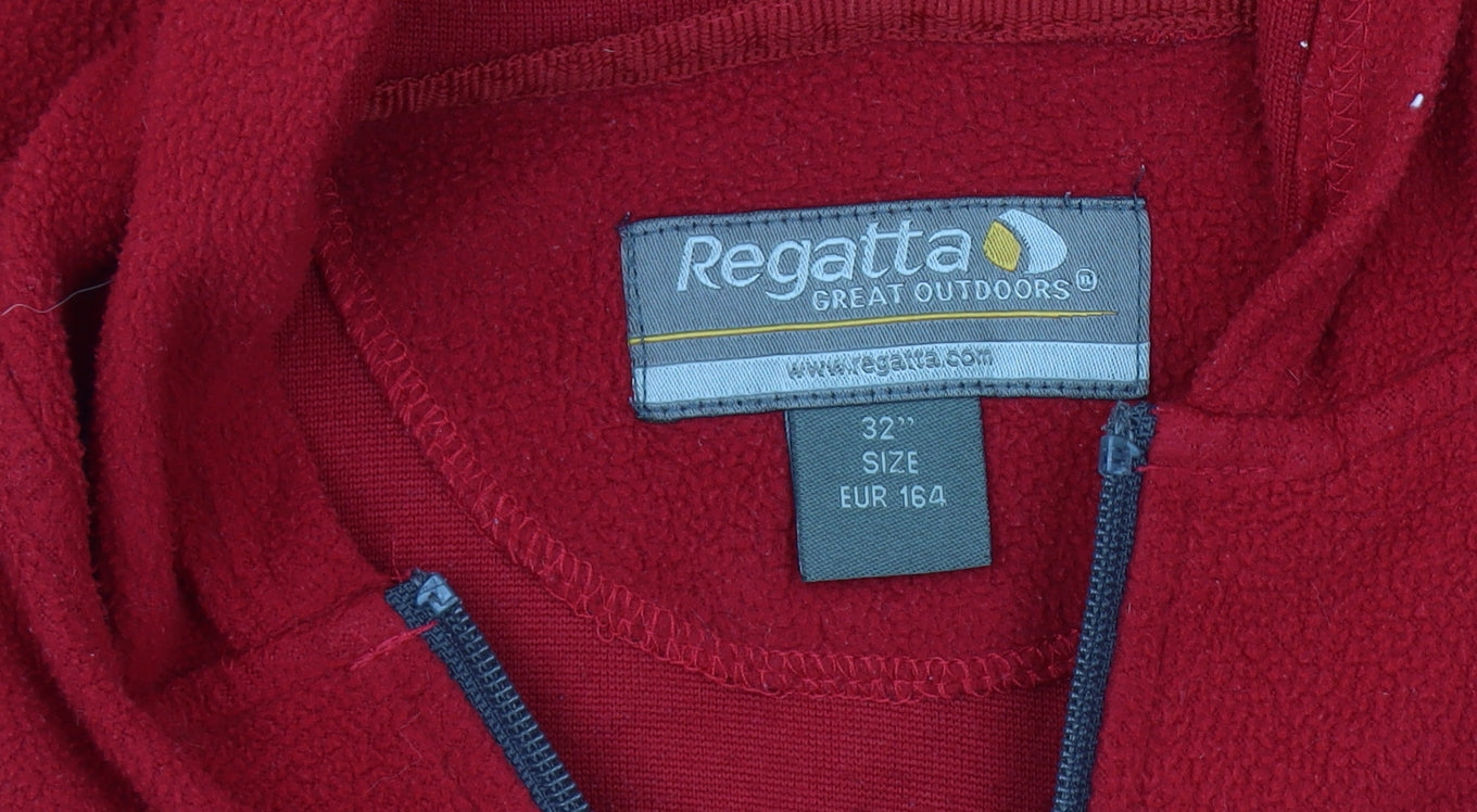 Unisex Adults UK Size 164 Regatta Red Basic Jacket