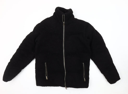 Womens UK Size XS ASOS Black Basic Jacket