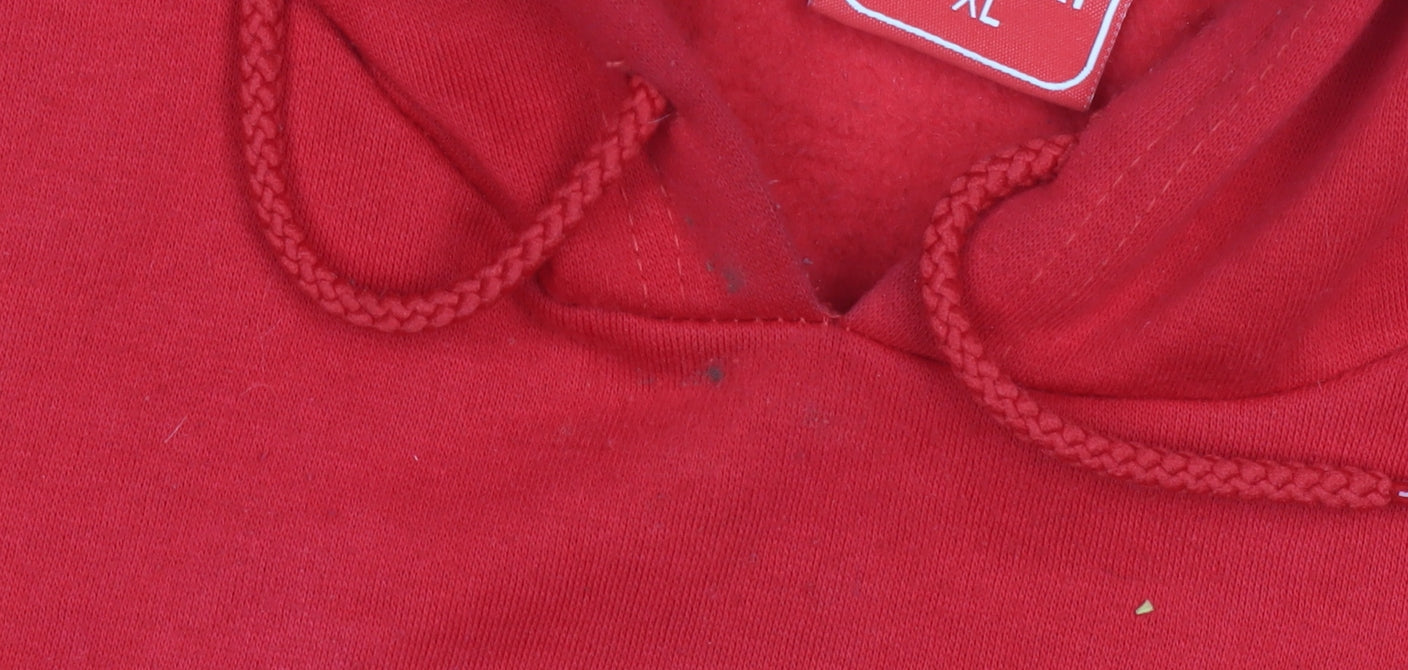 Mens UK Size XL Donnay Red Pullover Hoodie