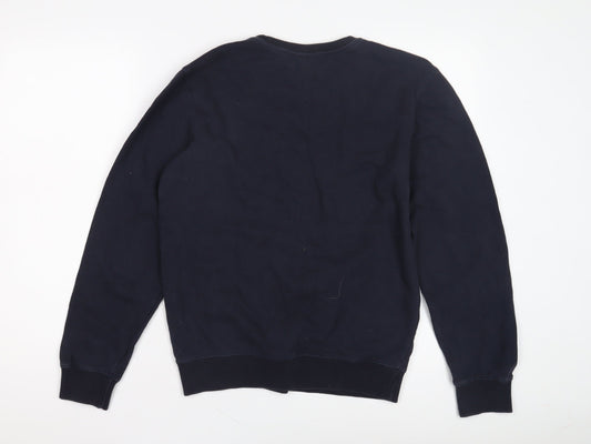 Mens UK Size XS Champion Black Pullover Sweatshirt
