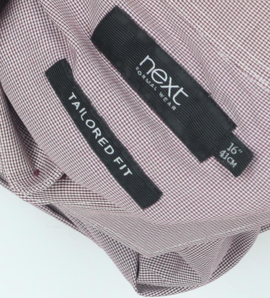 Mens UK Collar Size M NEXT Smart Multicoloured Dress Shirt