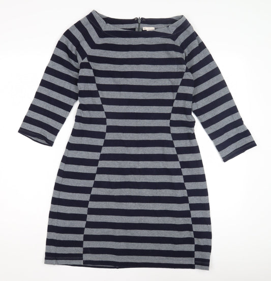 Gap Women's Striped Shift Dress, Multicoloured M
