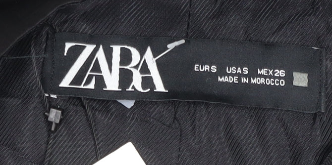 Zara Men's Black Waistcoat S Formal Suit Vest