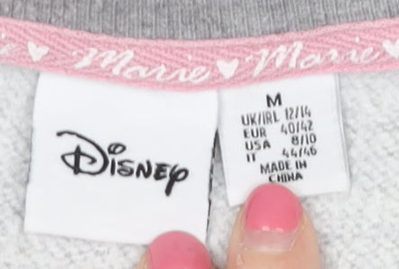 Womens UK Size M Disney Grey Pullover Sweatshirt