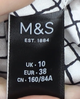 Marks and Spencer Women's Black Blazer Size 10