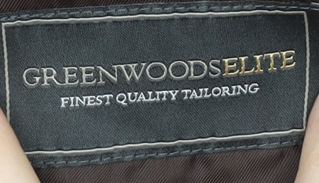 Mens UK Size 38 Greenwoods Elite Regular Black Suit Jacket