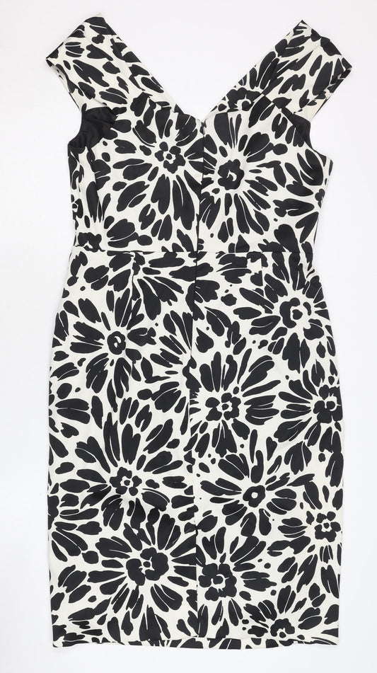 Debenhams Women's Floral Sheath Dress, Size 14