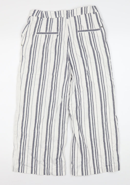 Womens UK Size 4 Esprit Relaxed Fit Casual Multicoloured Trousers