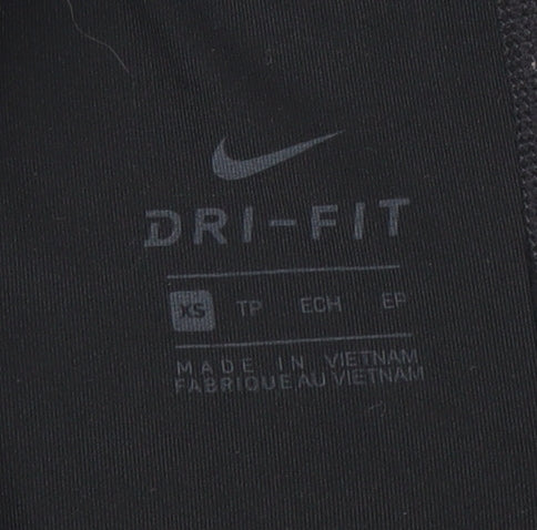 Nike Unisex Black XS Dri-FIT Activewear Leggings