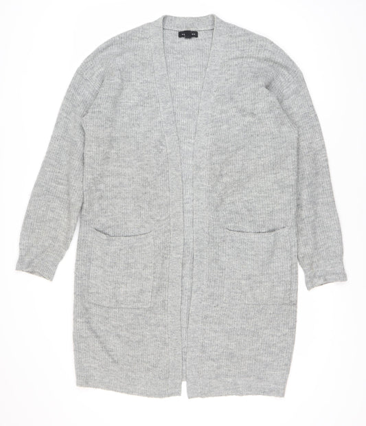 Womens UK Size S New Look Grey Cardigan Jumper