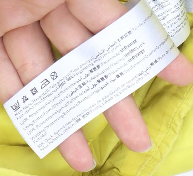 Womens UK Size 10 Jack Wills Yellow Puffer Jacket