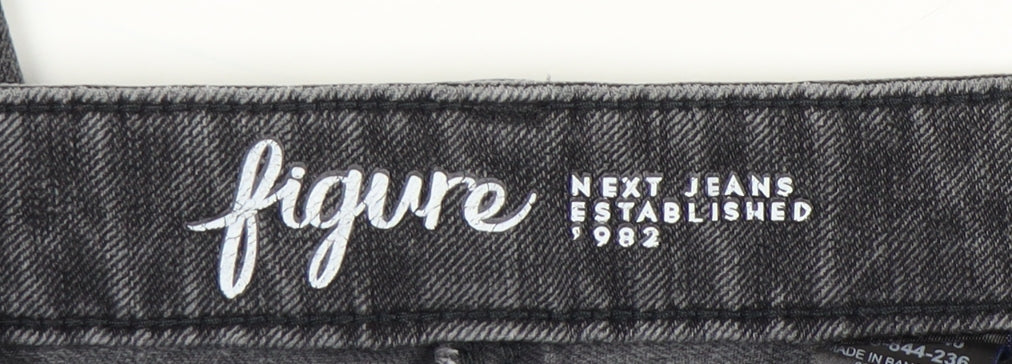 Next Women's Grey Jeans Size 12 Dark Wash