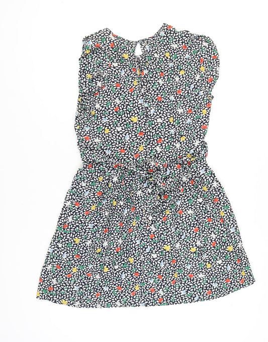 Topshop Women's Multicoloured Floral Dress Size 12