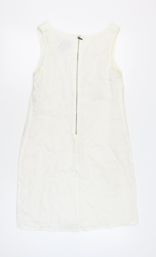 Cynthia Rowley Women’s White Sleeveless Dress Size 12