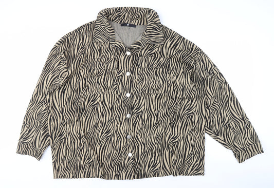 Womens UK Size XL Very Multicoloured Basic Jacket