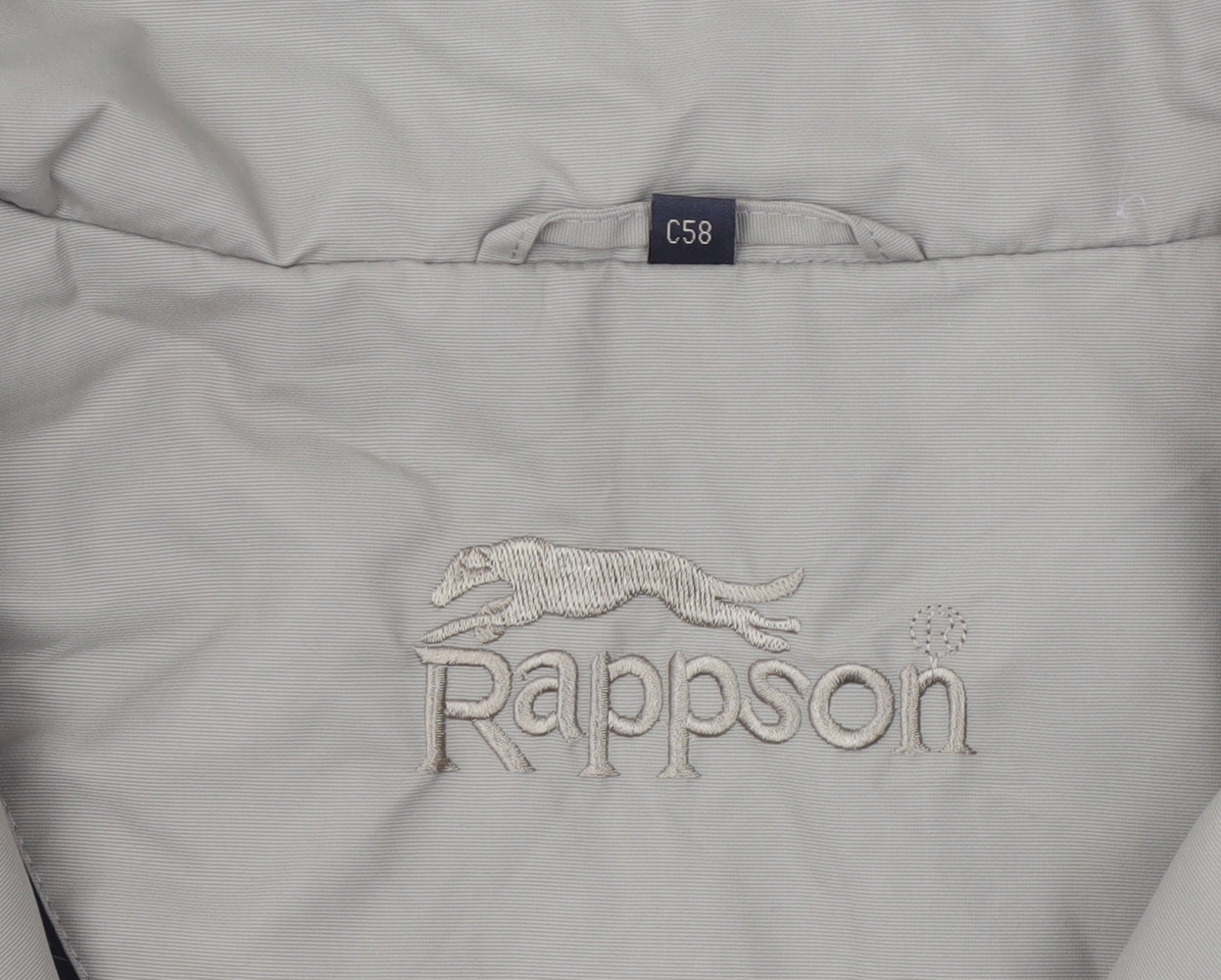 Mens UK Size C58 Rappson Beige Basic Jacket