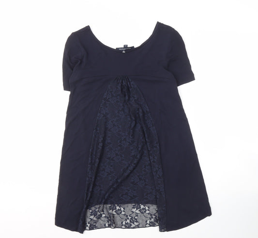 French Connection Women's Blue A-Line Dress XS