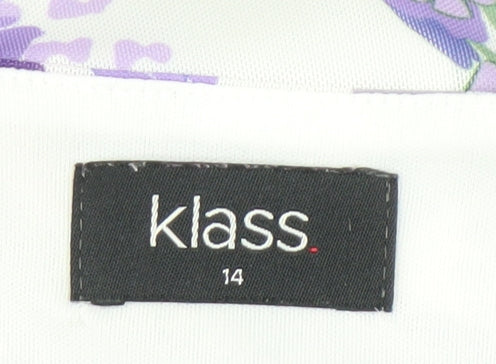 Klass Women's Multicoloured Floral Dress 14