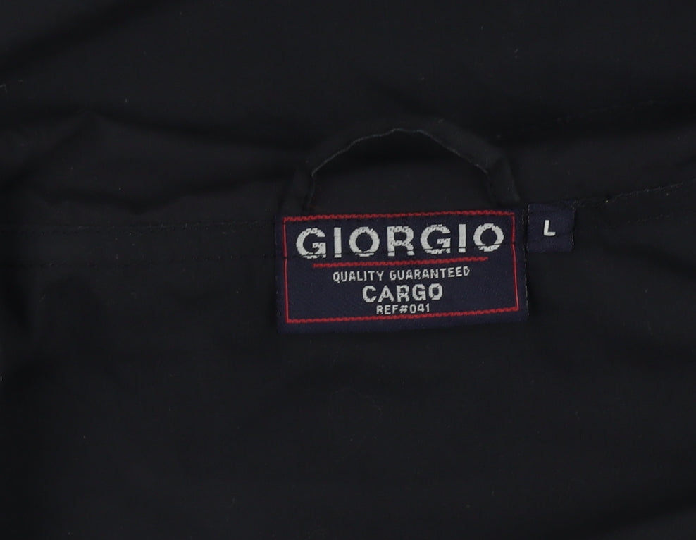 Mens UK Size L Giorgio Black 3-in-1 Jacket