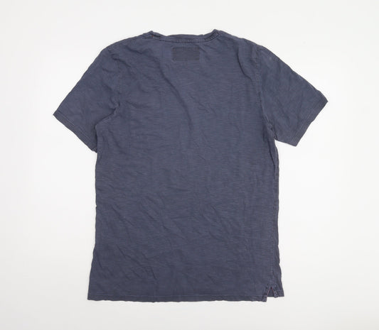 Superdry Men's Grey Crew Neck T-Shirt, Size L