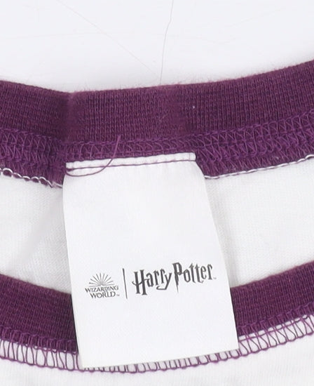 Pyjamas.com Women's White Hogwarts Nightshirt 14-16