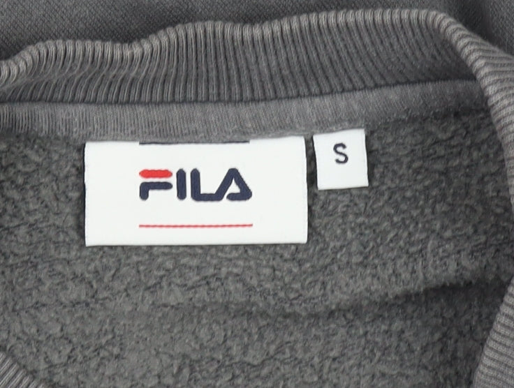 Mens UK Size S FILA Grey Pullover Sweatshirt
