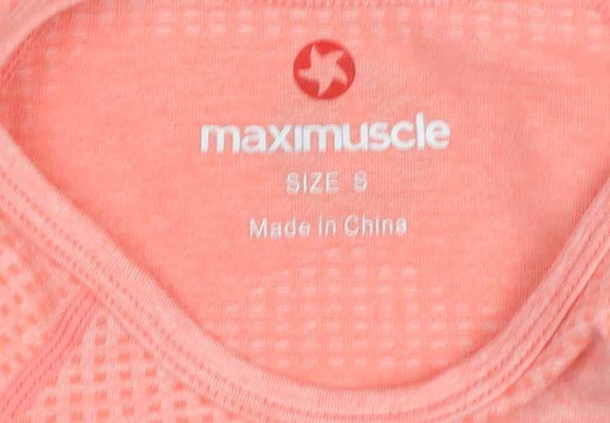 Maximuscle Women's Pink Athletic Pullover Top - S