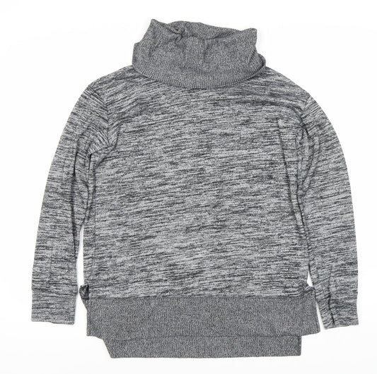 Gap Women's Grey Cowl Neck Pullover Jumper XS