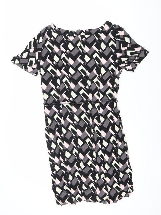 Marks and Spencer Multicoloured Geometric Dress Size 12