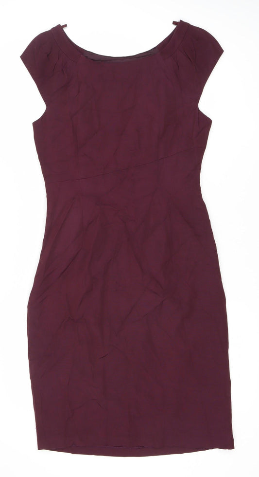 Coast Women's Purple Sheath Dress, Size 12