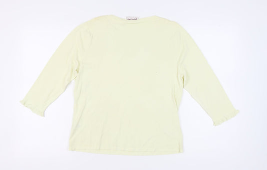 Kaleidoscope Women's Ivory Floral Jumper Size 16