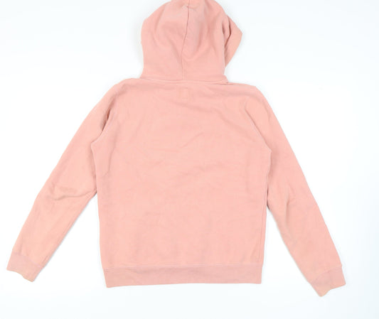 Womens UK Size 10 Jack Wills Pink Pullover Hoodie