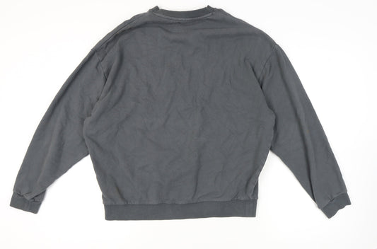 Womens UK Size M ASOS Grey Pullover Sweatshirt