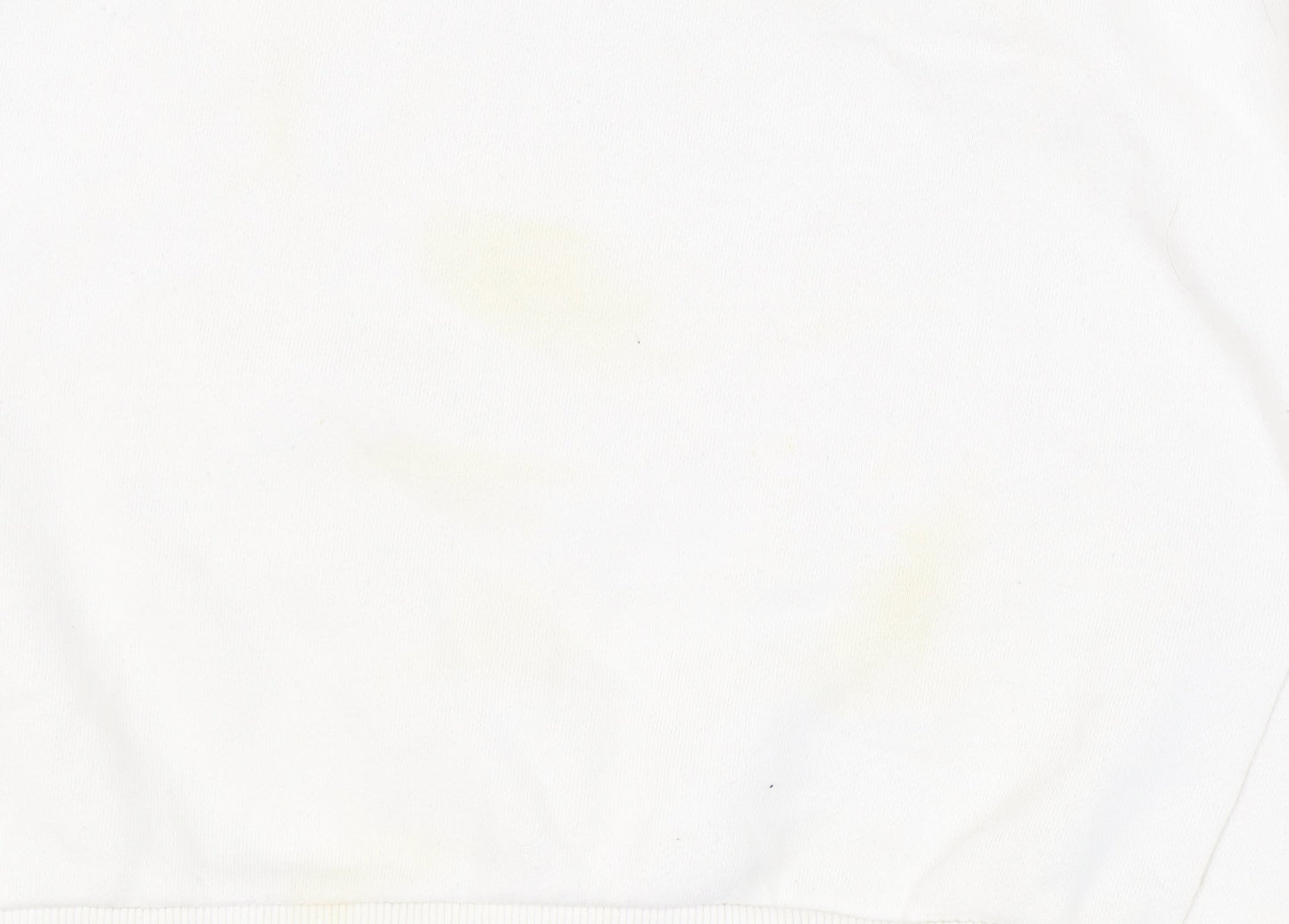 Fila Unisex Ivory Cotton Pullover Sweatshirt M