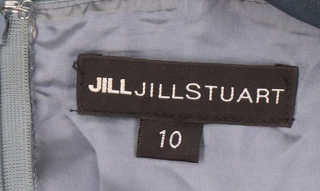 Jill Jill Stuart Women's Blue 10 Slip Dress